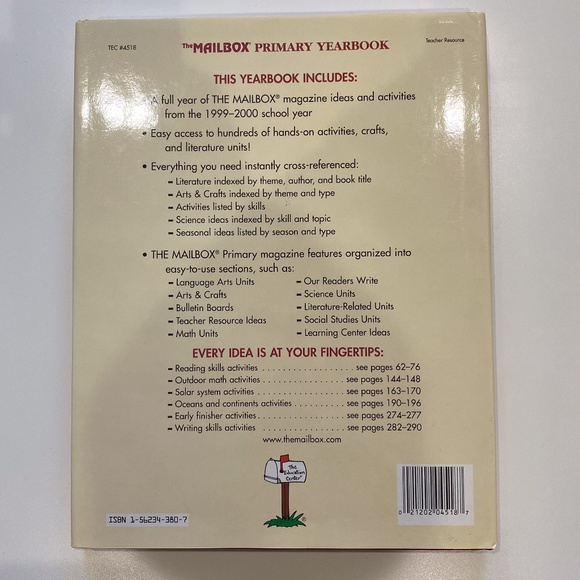 BOOK The Mailbox Primary Grade 1, 2, 3 Yearbook - Picture 2 of 5
